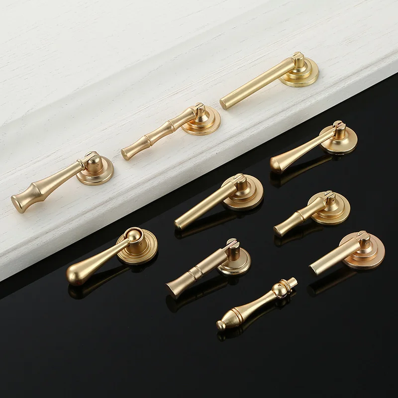 Simple Pendant Design Furniture Handle Single Hole Small Handles Drawer Knob Zinc Alloy Cabinet Door Wardrobe Cupbaord Pulls Diy