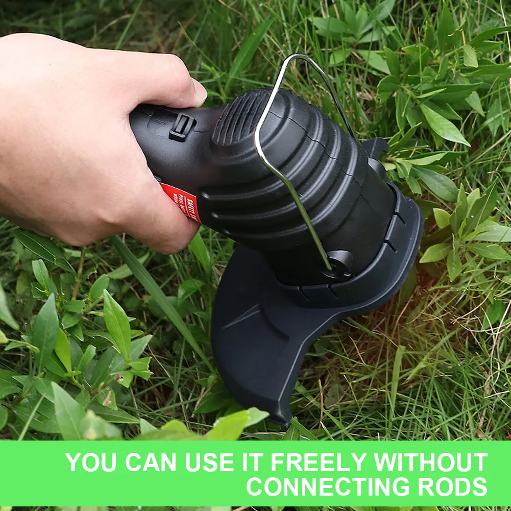 Electric Grass Trimmer Cordless Lawn Mower Garden Weed Hedge Trimmer Rechargeable Garden Pruning Tools Gardening Machine