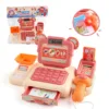Simulation Shopping Cash House Toys Electronic Game Lighting And Sound Effects Supermarket Cashier Toys 6