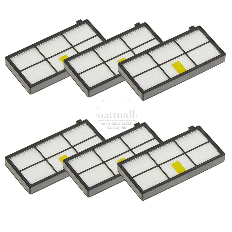 Roomba Accessory Replenishment Kit with Rubber Side Brush and HEPA Filter