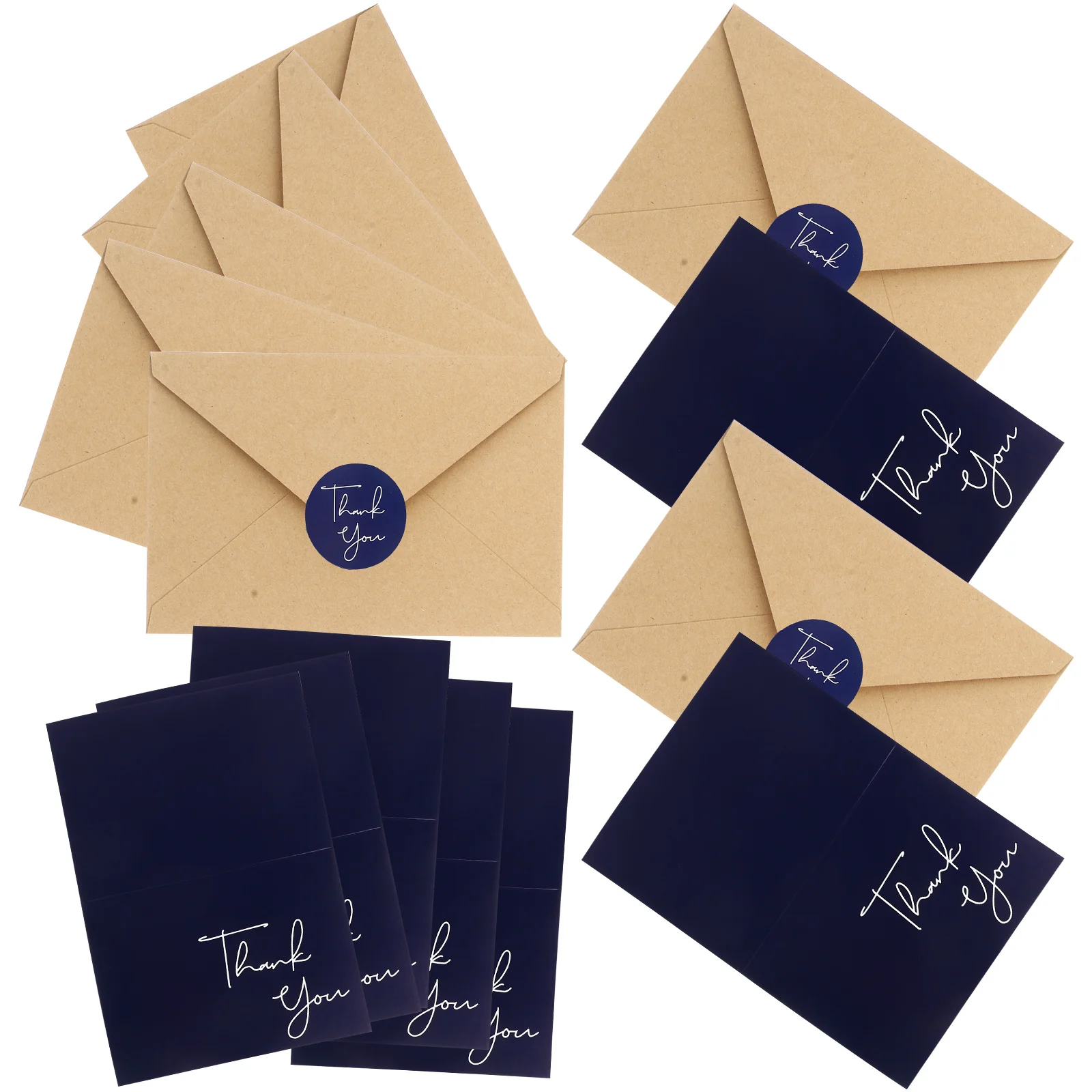 

Teachers Day Thank You Cards Wedding Envelope Sticker Greeting Blank Friend Colleague Thank You Set