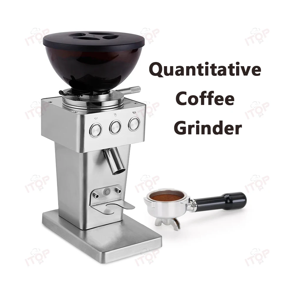 Itop Cg9015 Macinacaffè Quantitativo 60Mm Macinacaffè Piatto In Acciaio Inox Macinacaffè Macinacaffè Miller Macinacaffè