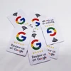 5pcs Google Reviews NFC Cards Boost Your Reviews PVC Material Durable 4