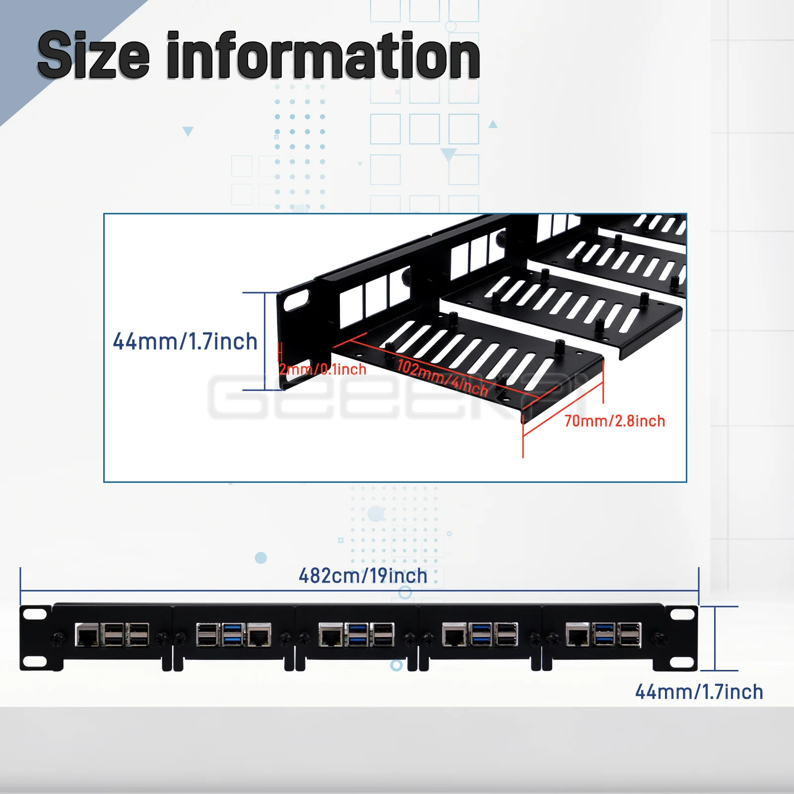 ����� ���� 5/4B/3B+�� 1U �� ����Ʈ Ż���� ��ö �귡Ŷ 19��ġ 5 ����
