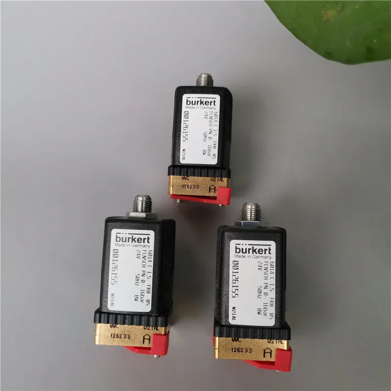 

Burkert Water Valve Baodi Solenoid Valve 2/2 Tee 1.6MPA 00126155 Stock 126155