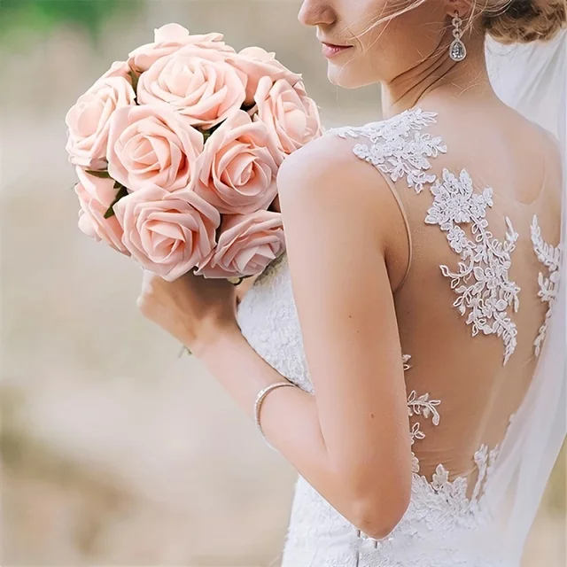 25pcs Artificial Flowers