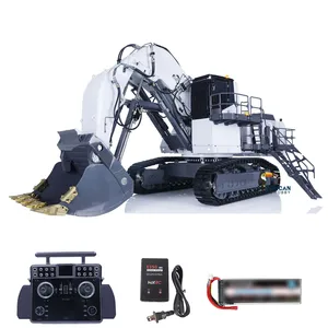 LESU 1/14 Heavy Duty RC Hydraulic Excavator Double Pump AOUE 9150 Metal Radio Control Engineering Digger Toy THZH1543