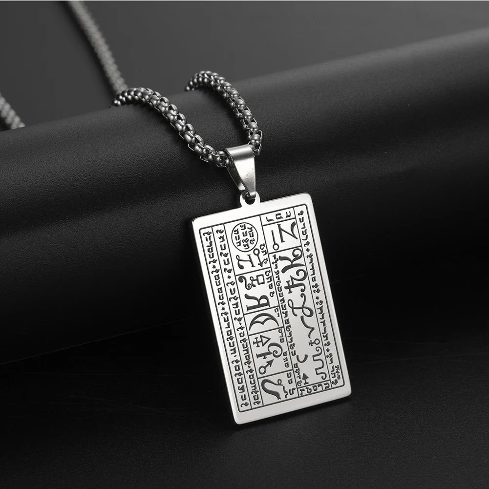 Dawapara Talisman of Wealth Halskette Das Geheimnis des ersten Siegel 6. und 7. Bücher von Moses Anhänger Siegel des Glücks Amulett – Detail 13