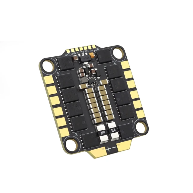 HGLRC 60A 6S V1 4-in-1 ESC BLHELI_S DShot600/300/150 2S-6S Firmware Q-H-40 For RC FPV Racing Freestyle Mark4 7/10 Inch 4
