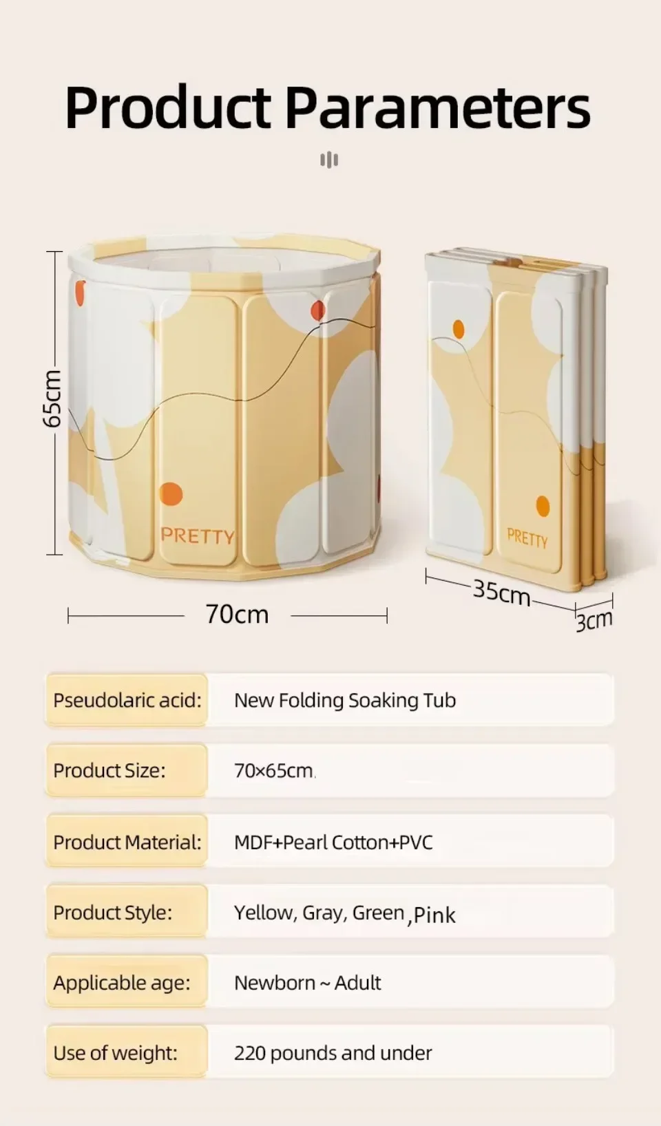New foldable bathtub for adults, home use, bathroom bathtub with insulation cover, winter bathroom full-body bathing tub, SPA