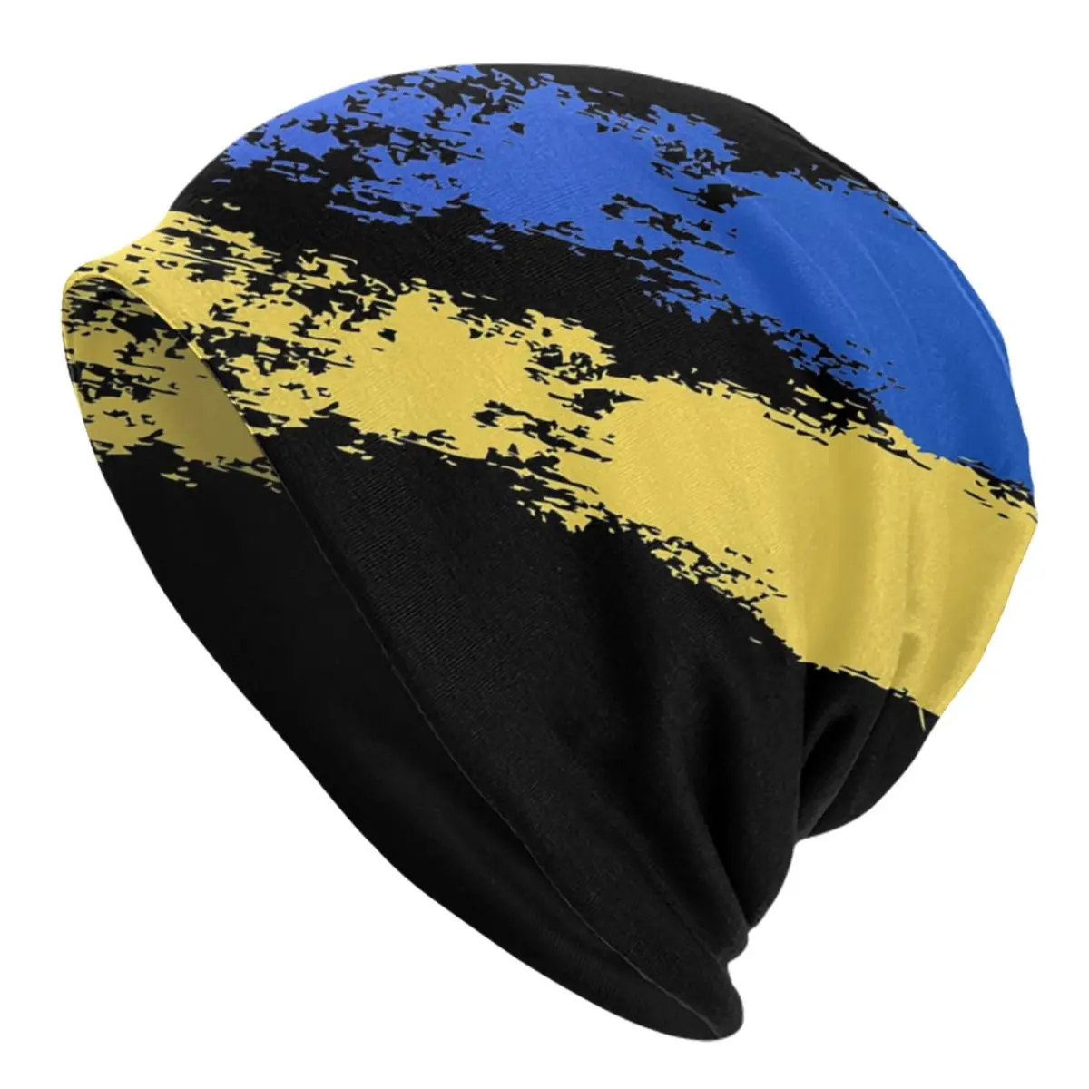 

Вязаная шапка унисекс с украинским флагом, унисекс