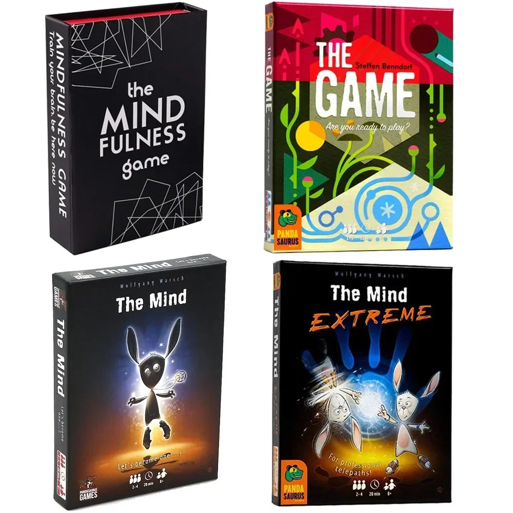 thumbnail image 1 of Treingi 2024 Origin Size The Mind Juego de cartas del tarot Juego de mesa para fiestas The Game The Mind Juego de habilidades sociales extremas que enseña atención plena, 1 of 5