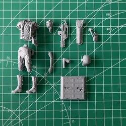 1/24 Scale Unpainted Sci - Fi Horror Marine Figure Model Kit (Diorama)