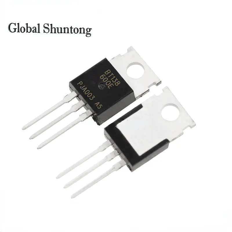 

50pcs BT138-600E TO-220 Bidirectional Thyristor Transistor Electronic Components