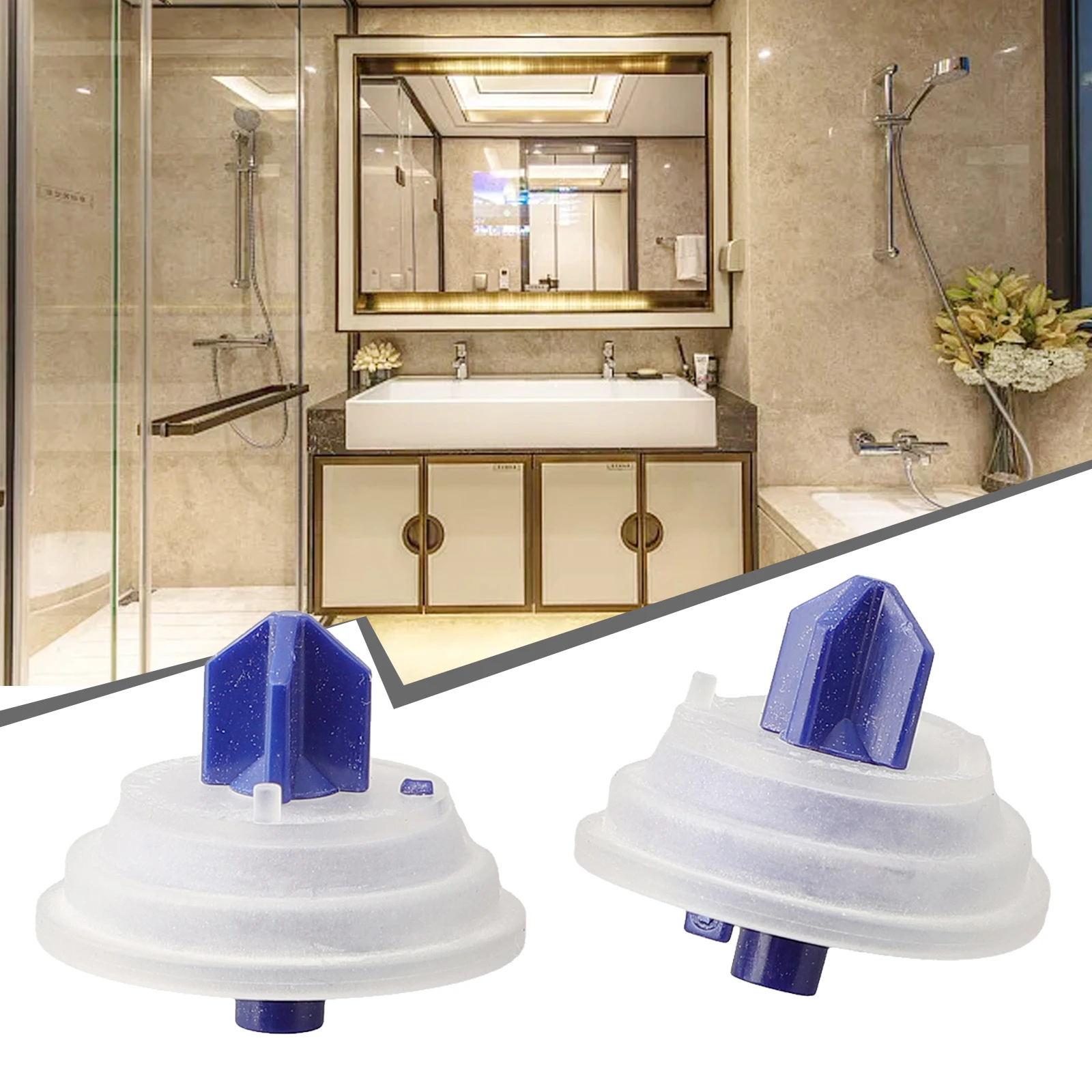 

2 Pcs Toilet Fill Valve Gasket Fill Valve Diaphragm Rubber Tank Fill Flush Valve For Geberit Bathroom Tools
