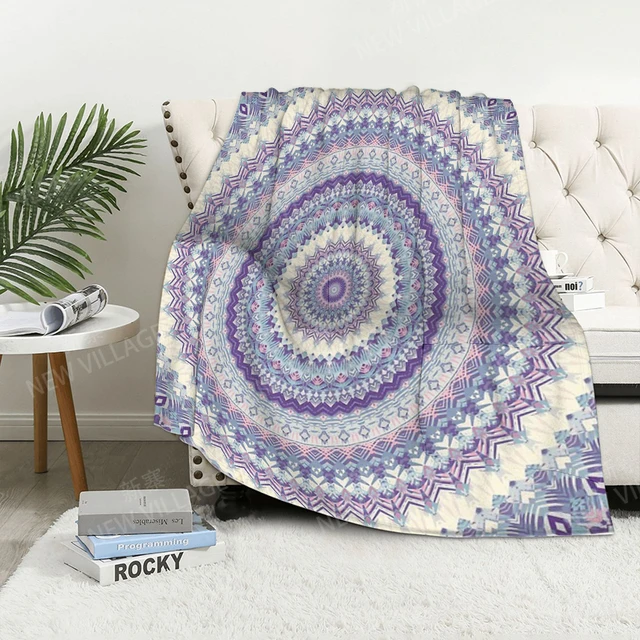 Plaid Fleece Throw Blanket 6