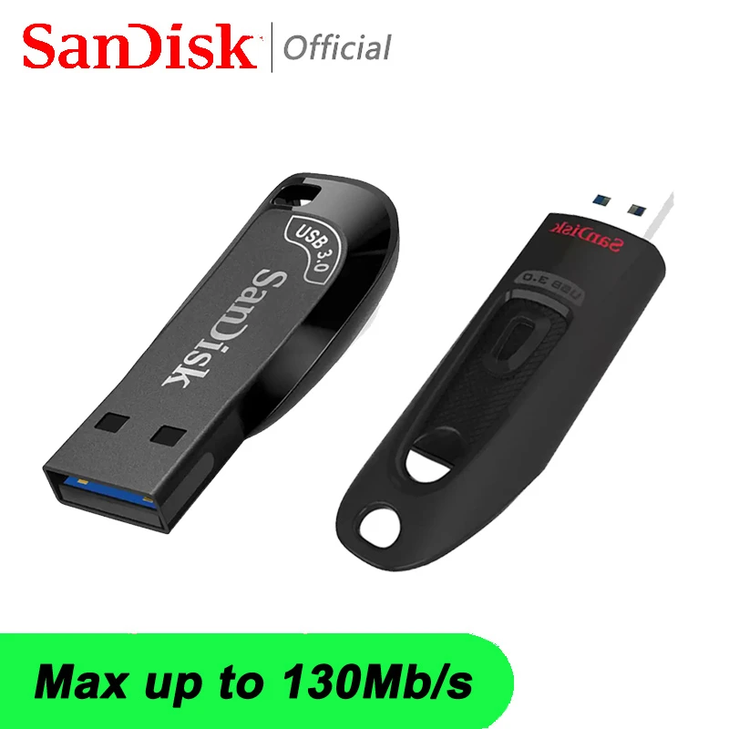 SanDisk USB Stick 128GB 3.0 USB Flash Drive 64GB Pendrive 32GB Pen Drive 256GB Mini USB 512GB Memory Disk on Key for Phone PC usb c flash drive