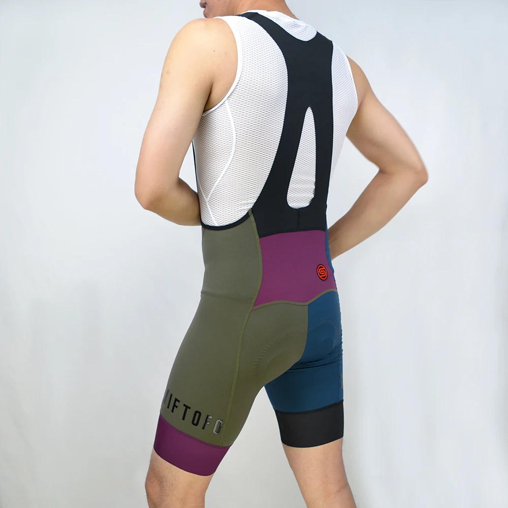 SWIFTOFO Cycling Bib Shorts Bicycle Shorts Compressed Fabric