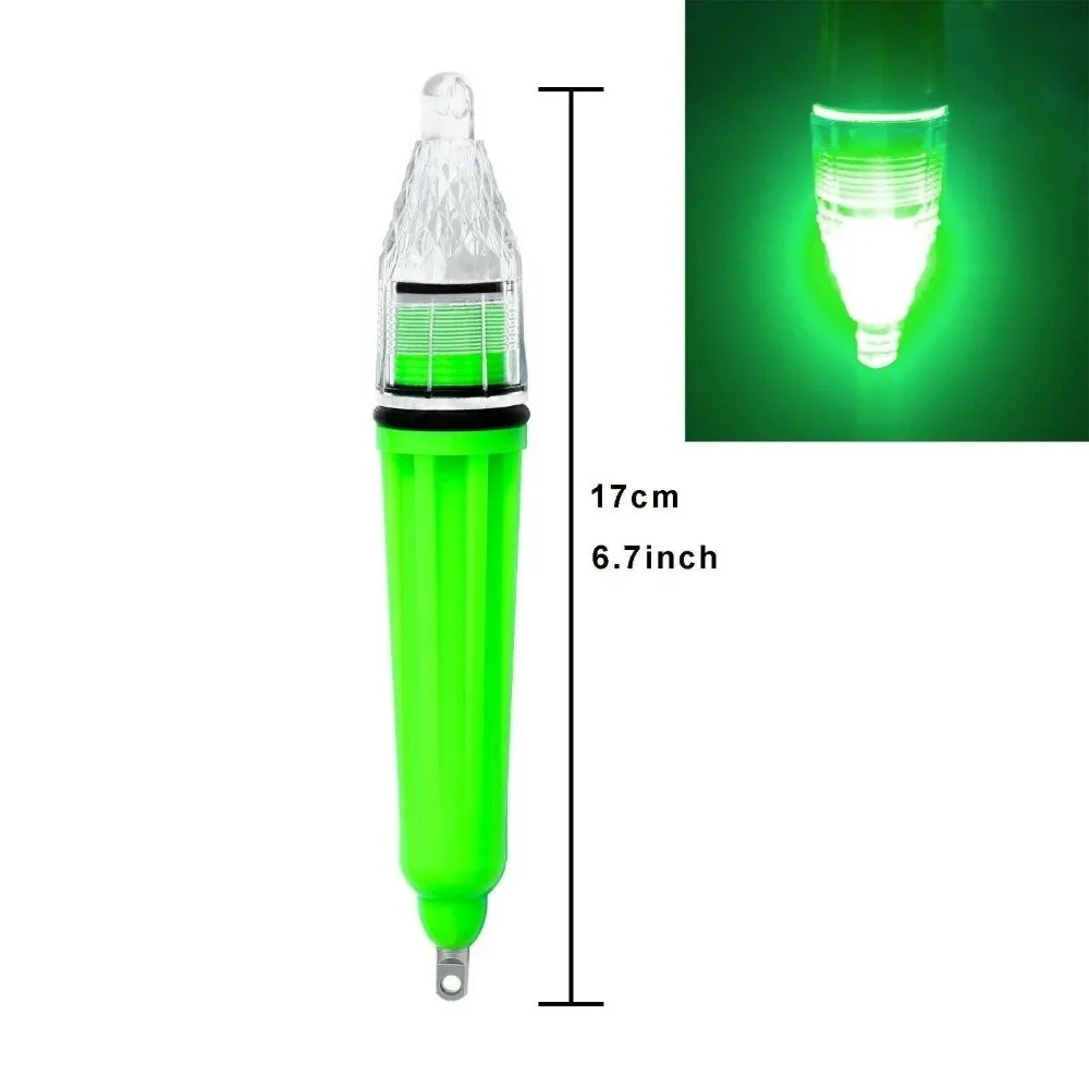 Description Picture 4 of itemFishing Tools Plastic LED Fish Lamp Luminous 5 Colors Bait Light Underwater Deep Drop Fishhooks Lure Light