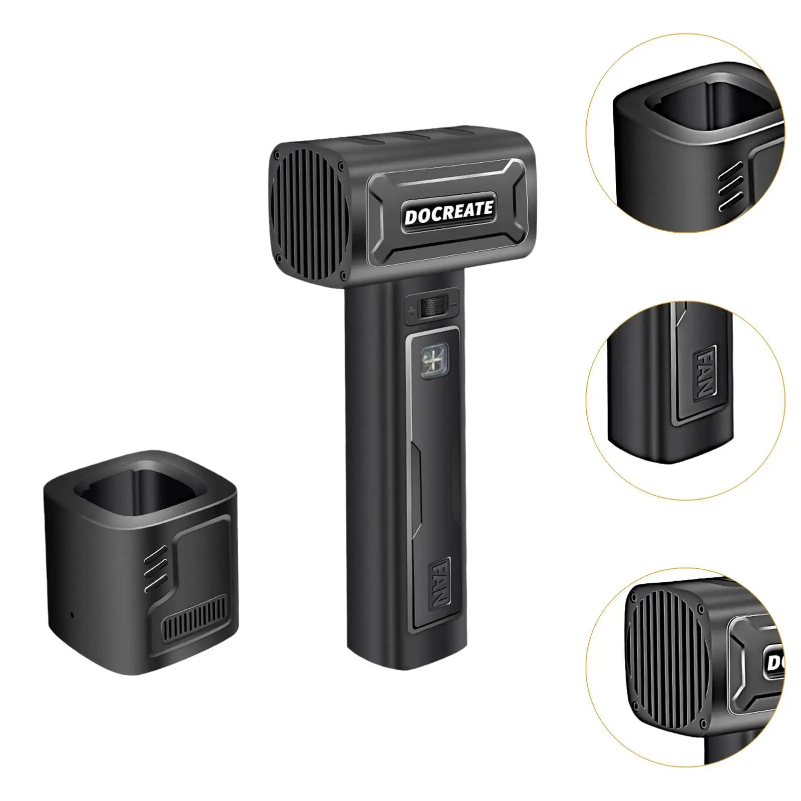 Car Dryer Blower for Car Powerful Rechargeable Jet Blower Car Fan Snow Blower 5
