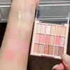 18 Colors Color Blocking Eyeshadow Palette Korean Makeup Summer Ice Cream Color Eyeshadow Pink  Purple Makeup Palette Cosmetics 6