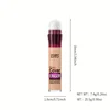 New Sponge Head Liquid Foundation Concealer Face Makeup Waterproof Oil-Control Concealer Base Cream Cover Dark Circles Skin Care 4