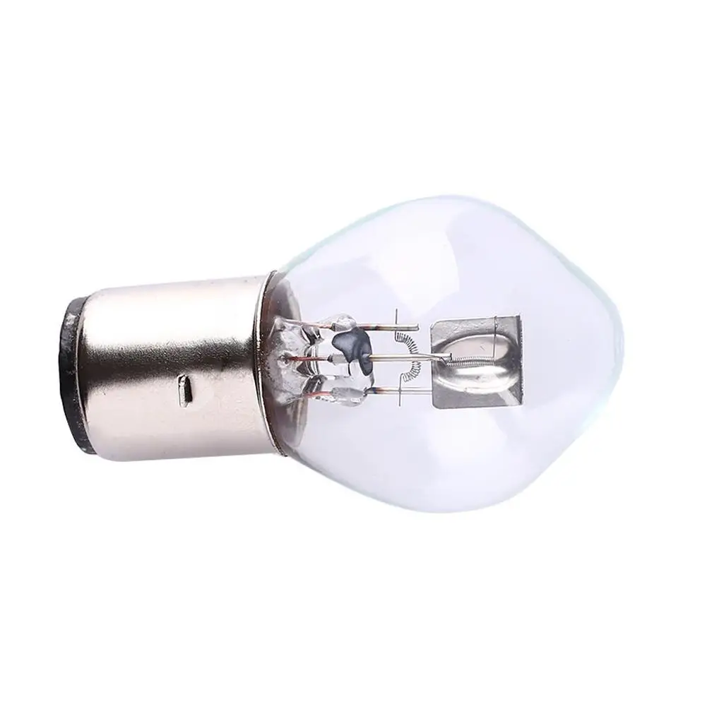 LED Bulbs BA20D 12V 35/35W Halogen Headlight Singal Lamp Bulb Amber motorcycle led lights 1/3/10pcs For Motorcycle ATV Moped Scooter