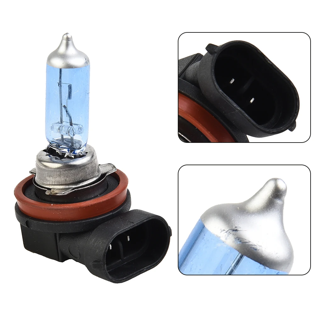 

1pc Auto H11 Halogen Light 12V 55W 5000K White Light Super Bright Car Xenon Lamp Headlight Fog Bulb Car Lights Fog Light Bulbs