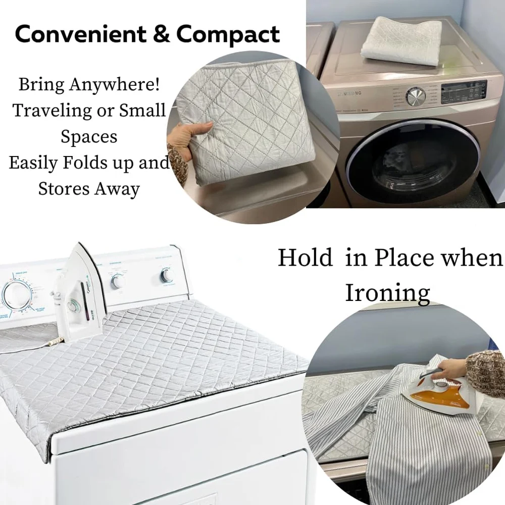 Ironing Board Mat Portable Ironing Blanket Iron Anywhere Ironing Board Replacement Dryer Heat Resistant