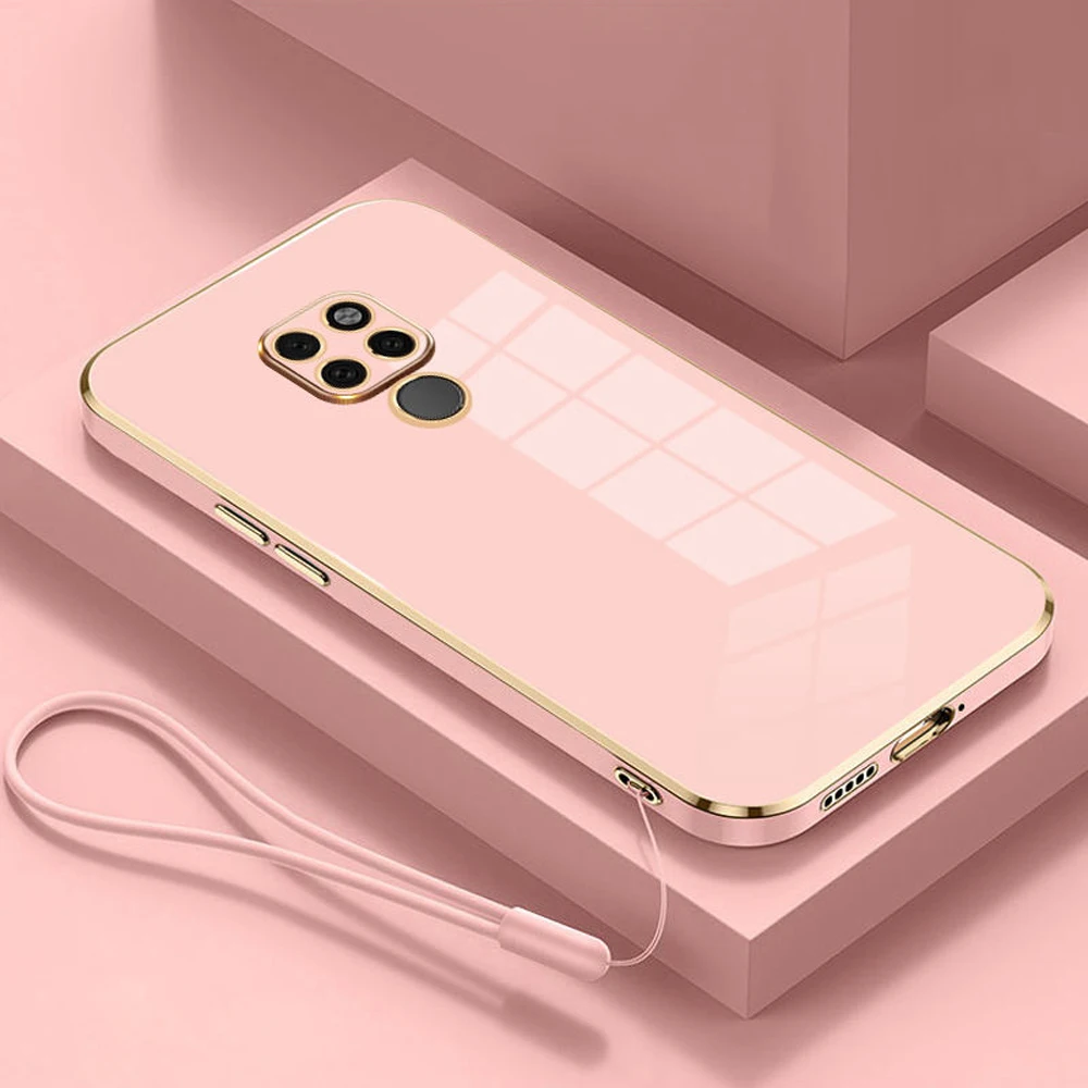 Luxury Square Plating Silicone Back Cover s