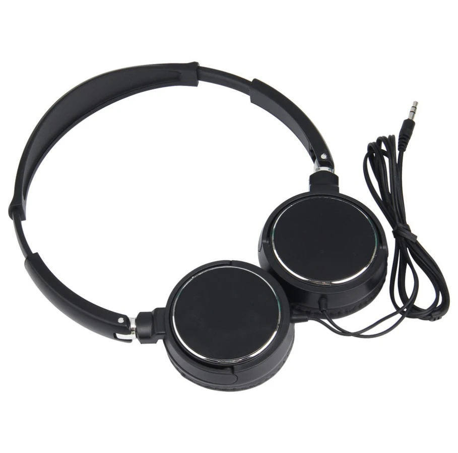 

50pcs Flexible Wired Headphones Over Ear Headset Music Stereo Earphones Adjustable Headset For PC MP3 Phone for Kids Study
