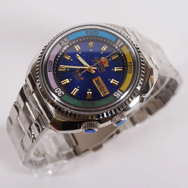 

Watch Fully Automatic Mechanical Watch Night Glow Waterproof Retro Sea King Men's Watch
