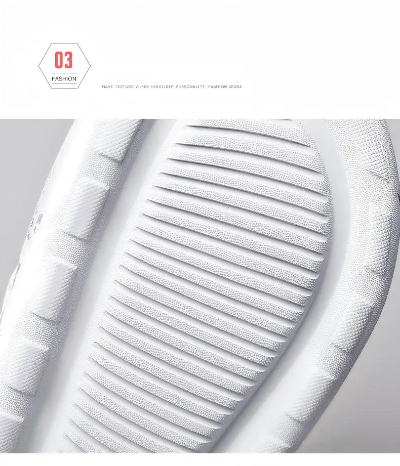 Printed male and female couples large size EVA high elastic flip-flops thick-soled lightweight slippers for outdoor beach shoes