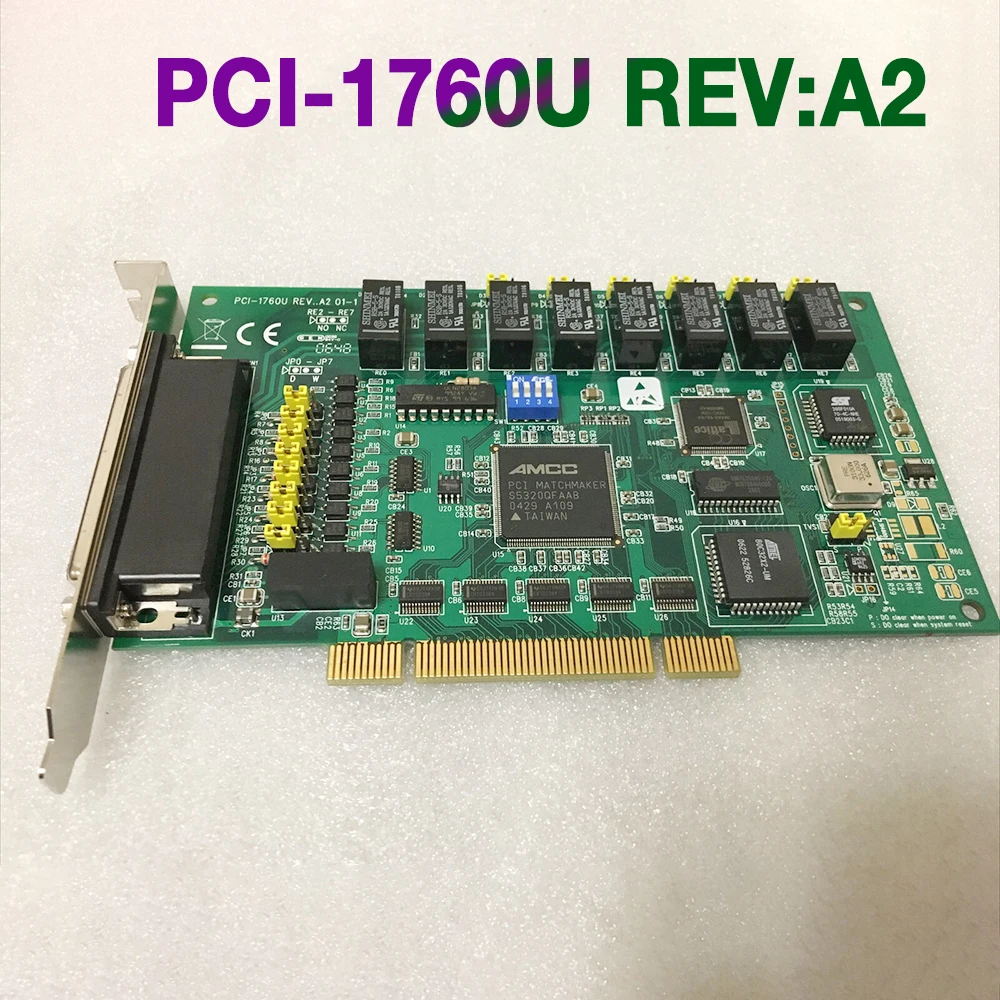 

8-Way Relay Output Isolation Digital Input Card For Advantech PCI-1760U REV:A2