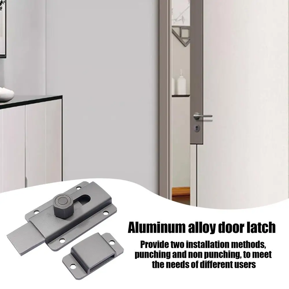 Description Picture 2 of itemSliding Door Latch Multipurpose Interior Door Latch Sliding Door Latch Versatile Sliding Door Lock Latch Barn Door Latches For