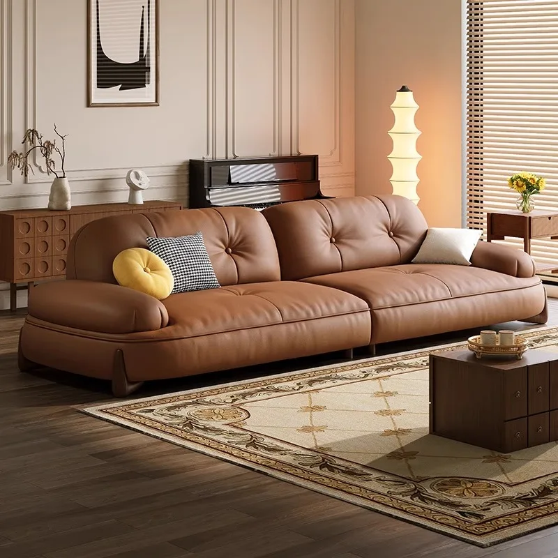 

Lazy Living Room Sofas Salon Sectional Leather Luxury Corner Sofa Modern Puffs Recliner Muebles Para El Hogar Salon Furniture