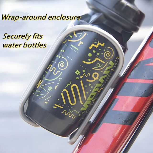 CNC Bicycle Accessories Titanium Cup Holder Mtb Bike Bottle Holder Ti Bottle Cage For Bromptonm /Mountain Road Cycling Bike Part 4