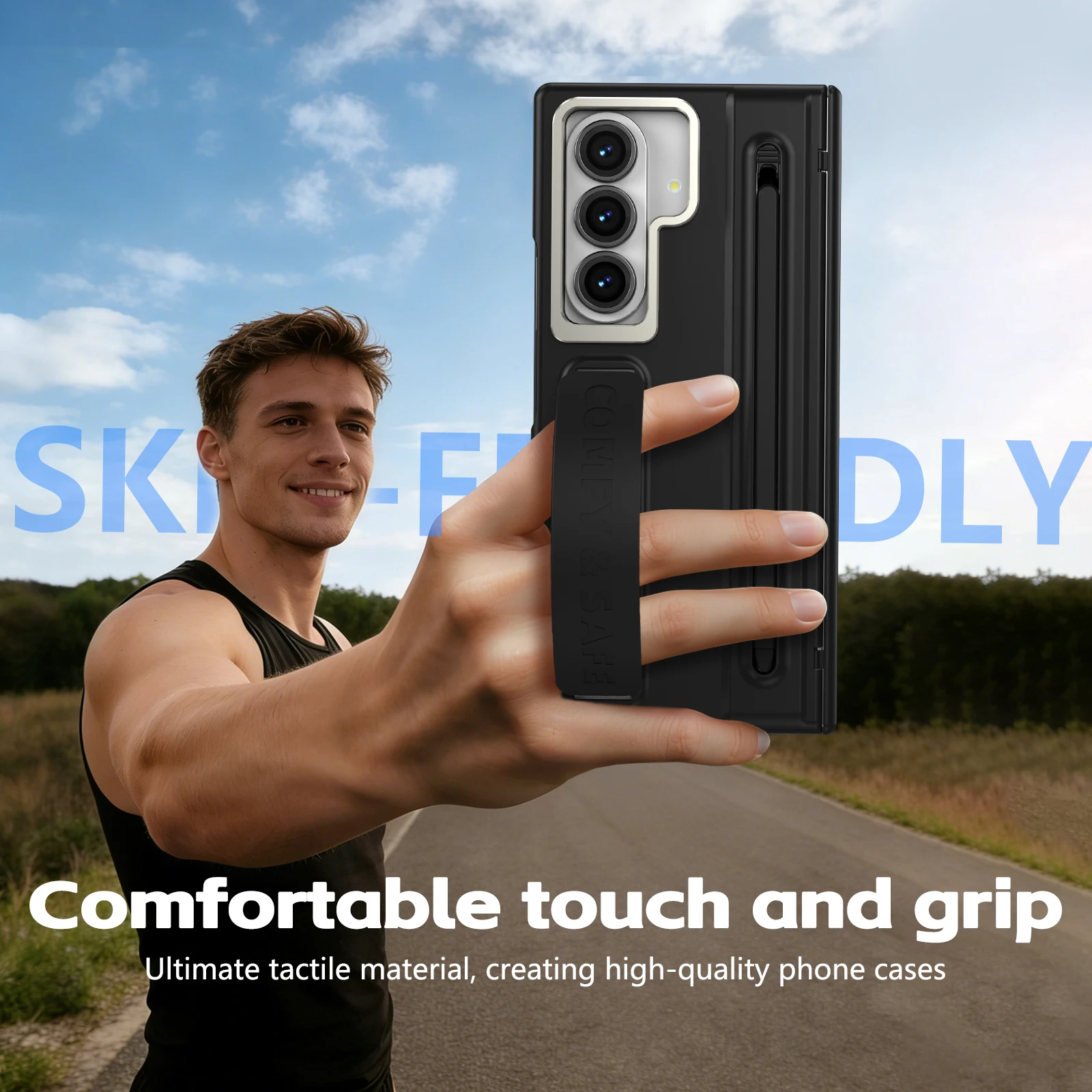 Enhanced Full Coverage Folding Cell Phone Case
