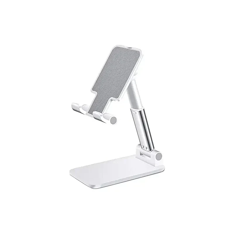 Sleek Aluminum Adjustable Desk Phone Stand