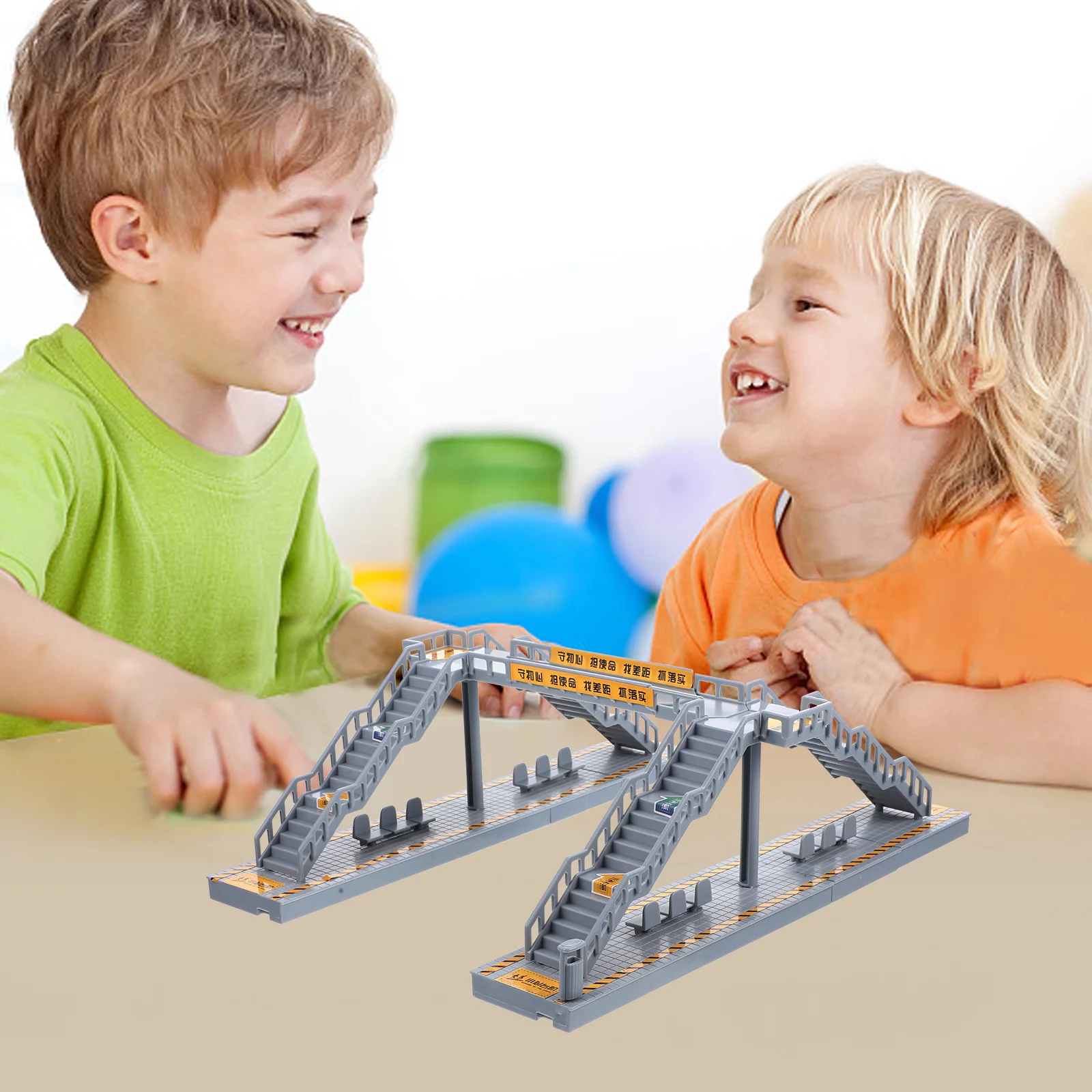 Pedestrian Bridge Chidrens Toys Sand Table Model Supplies Building Decoration Kids Playsets Material Plastic