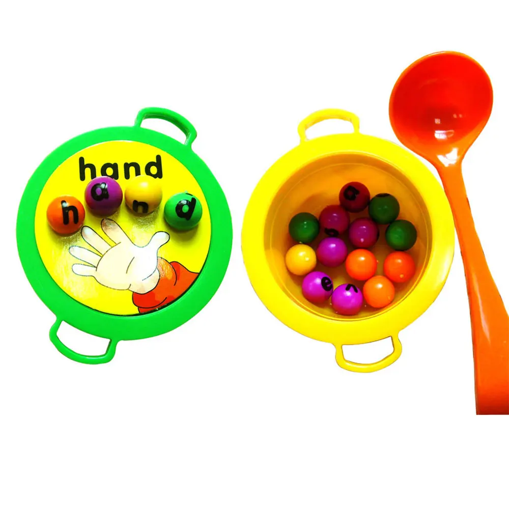 Creative Letter Soup Matching Word Board Game Electronic for Kids Children Educational Toy Baby intelligence Developmental 2
