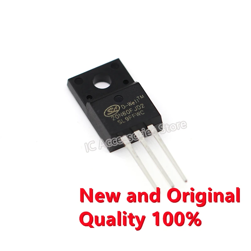 

5 шт. SVS20N60FJD2 TO-220F-3 N-Channel 600V 20A абсолютно новый оригинальный