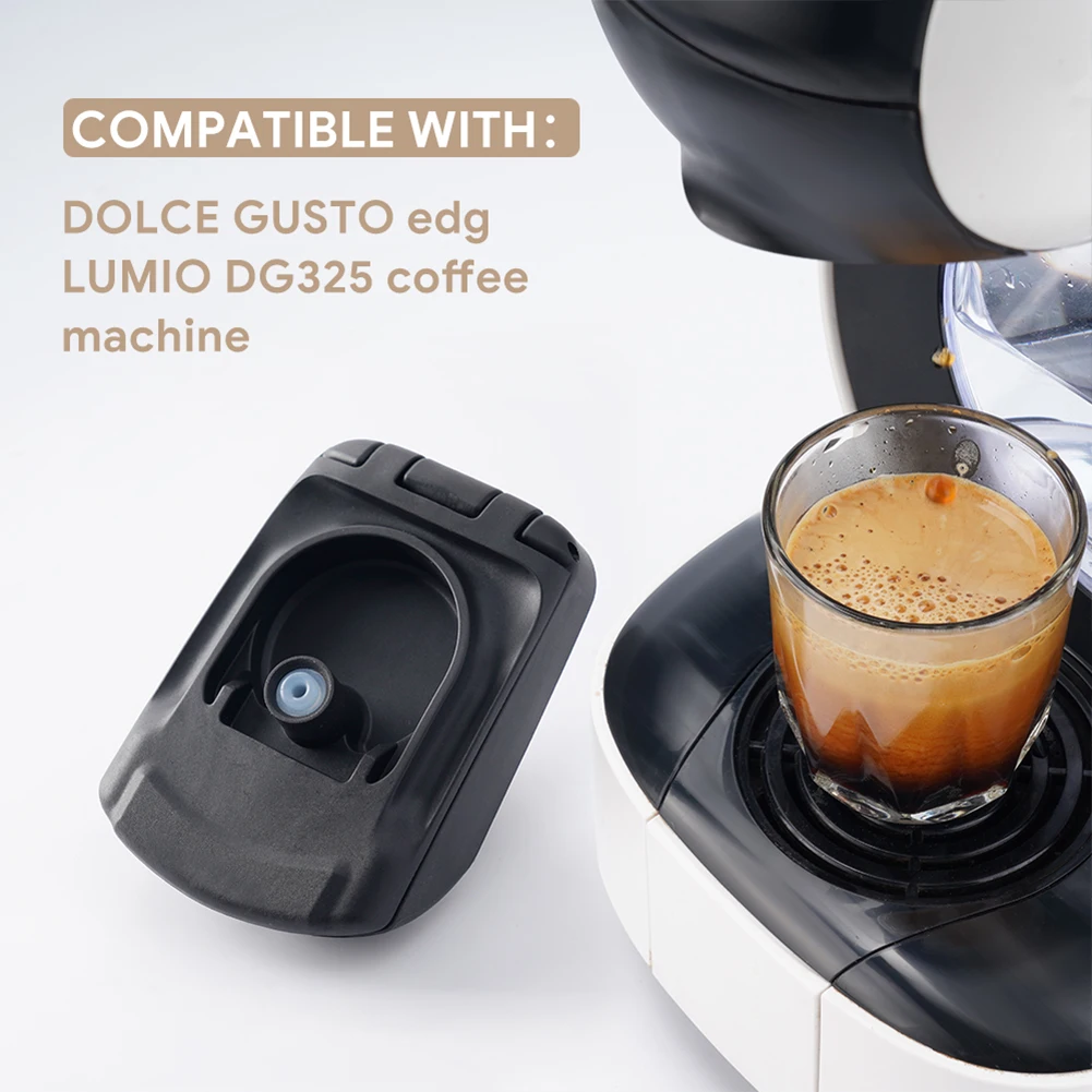 Coffee Capsule Plus Powder Holder Adapter Kitchen Gadgets Capsule Holder for DOLCE GUSTO Edg LUMIO DG325 Coffee Machine
