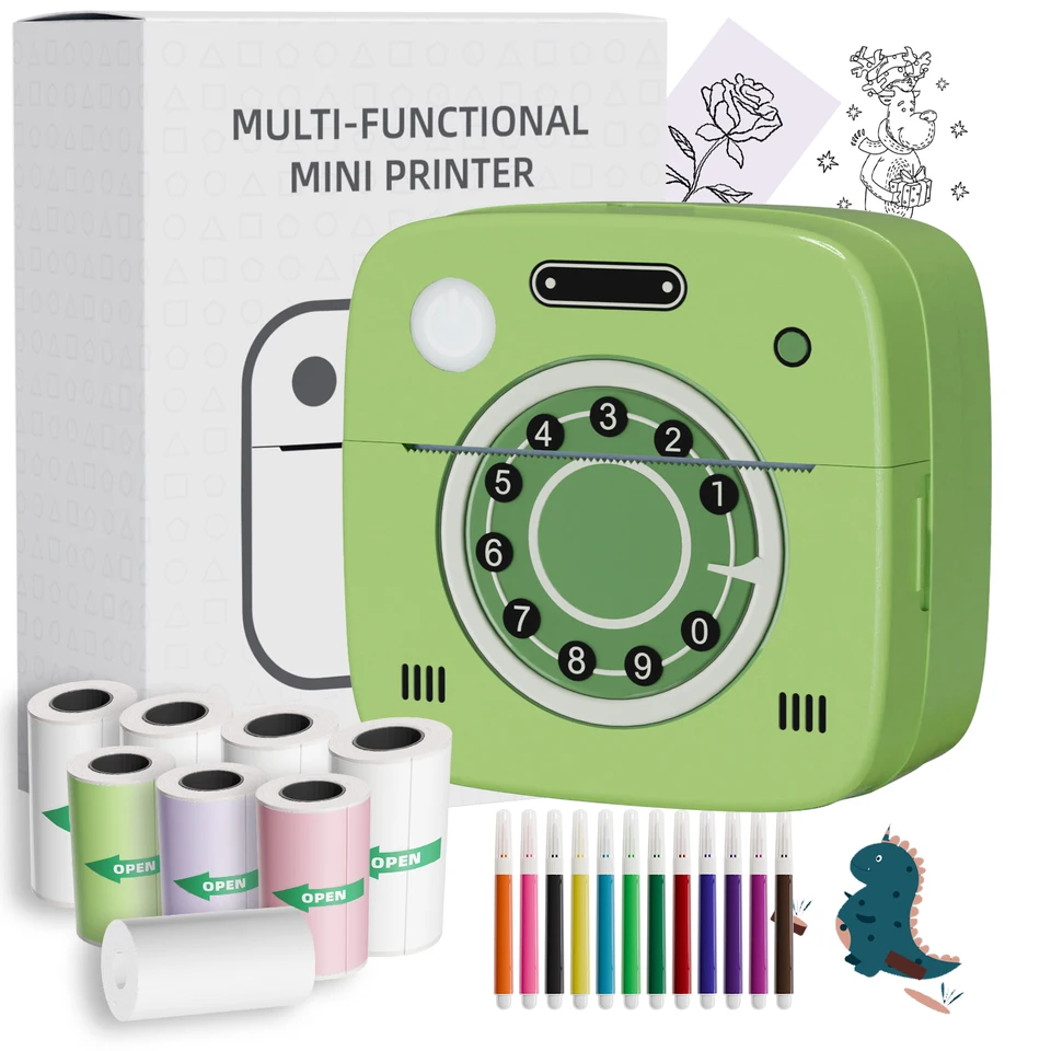 M1 Pocket Thermal Photo Printer Bluetooth Mini Printer