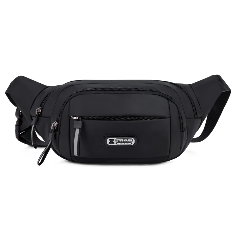 1 waist bag with zipper, suitable for both men and women - perfect for hiking, running, sports, and outdoor activities