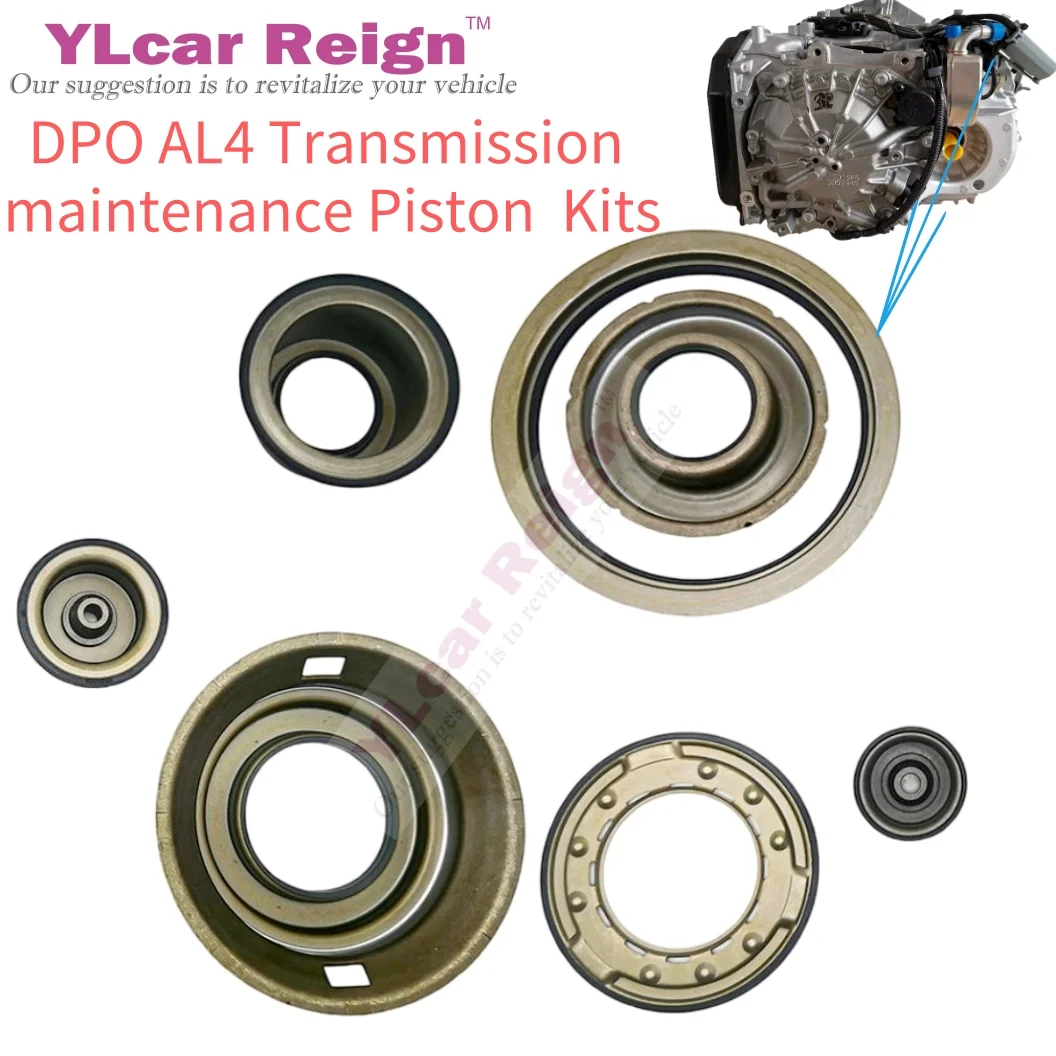 

AL4 DPO DP0 Automatic Transmission Gearbox Piston Kits Repair Kit for 4-Speed RENAULT PEUGEOT 307 CITROEN C4 C5 Car Accessories