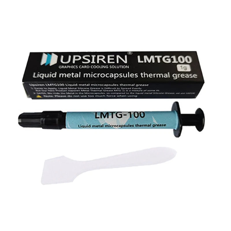Upsiren-microcapsules Líquidos do Metal Lmtg100 Elevado Desempenho Graxa Térmica Líquido Não-condutor Dissipação de Calor do Metal - Imagem 6