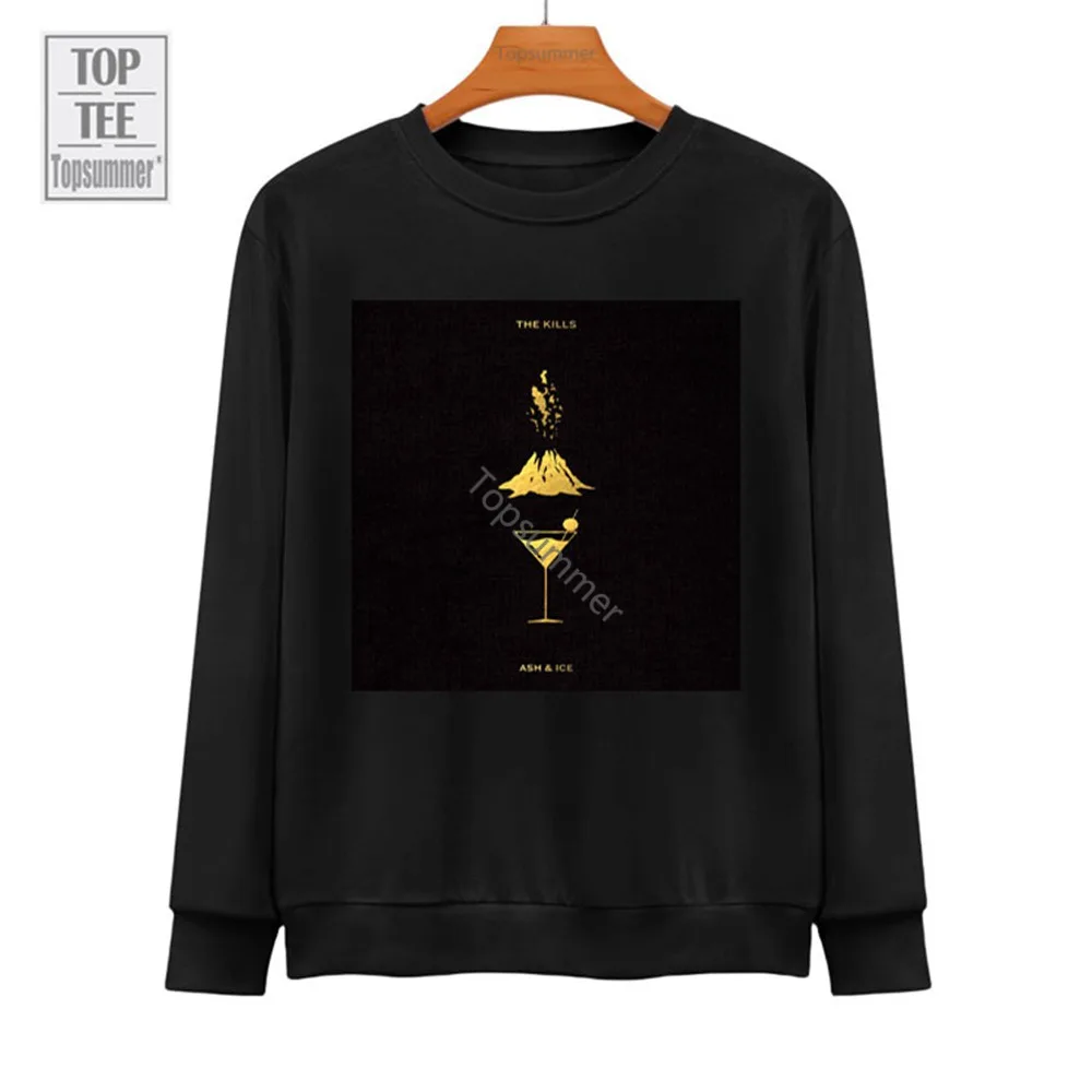 

Ash & Ice Album Sweatshirts The Kills Tour Sweatshirt Mens Summer Streetwear Graphic Print Hoodies
