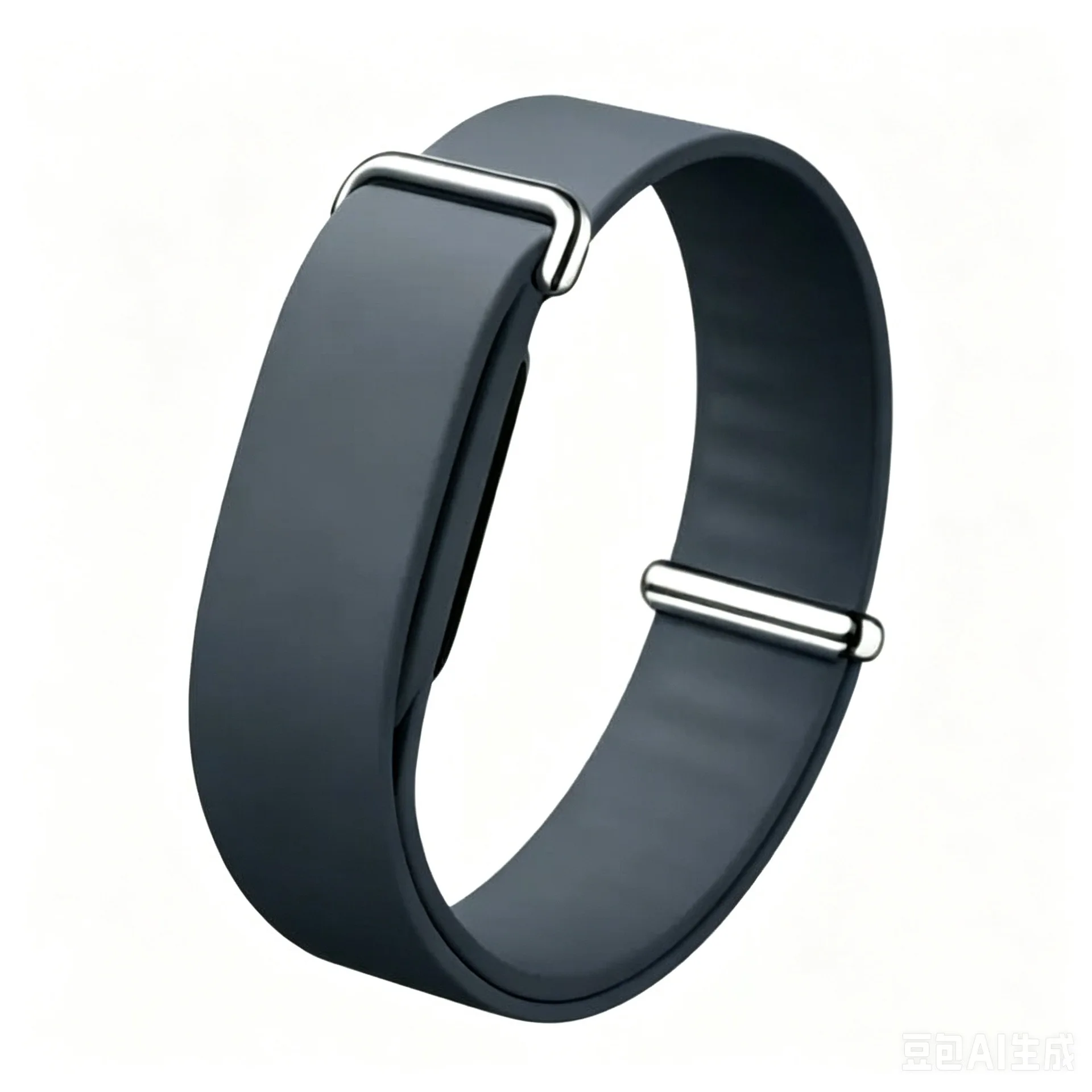 Waterproof Silicone Sports Band for Fitness - Adjustable, Replaceable, Multi-Purpose Everyday Wear