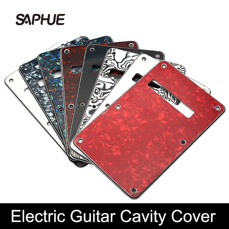 Electric Guitar 3Ply Cavity Cover Spring Cover Back Plate Wiring Cover